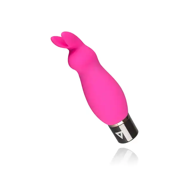 Lil Vibe - Rabbit Vibrator. Mini(13cm) wibrator króliczek dla początkujących. Silikonowy, wodoodporny, Mocny silniczek. 10 programów.