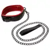 Sportsheets - Leash and Collar. Obroża i smycz z wegańskiej skóry. Niesamowity design! 