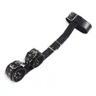 Toyz 4 Lover - Back Cuffs and Collar Restraint. Uprząż do krępowania rąk przy ciele ze sztucznej skóry. Bestseller w świetnej cenie!
