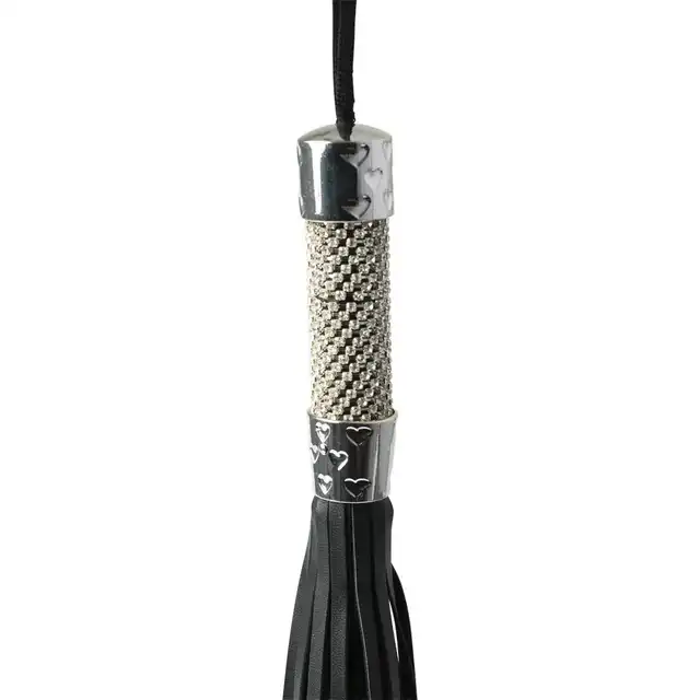Sportsheet - Sincerely Bling Flogger. Piękny bat z diamentową rękojeścią. 32 cm. 