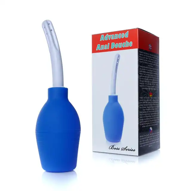 Bseries -  Advanced Anal Douche. 355 ml pojemności, 26 cm całkowitej długości. Super dyskretna, dokładnie czyszcząca. 