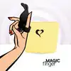 FeelzToys - Finger Vibrator Ring Black. Słodki wibrujący króliczek na palec.  Najwyższej jakości zabawka w uroczym opakowaniu - torebce!
