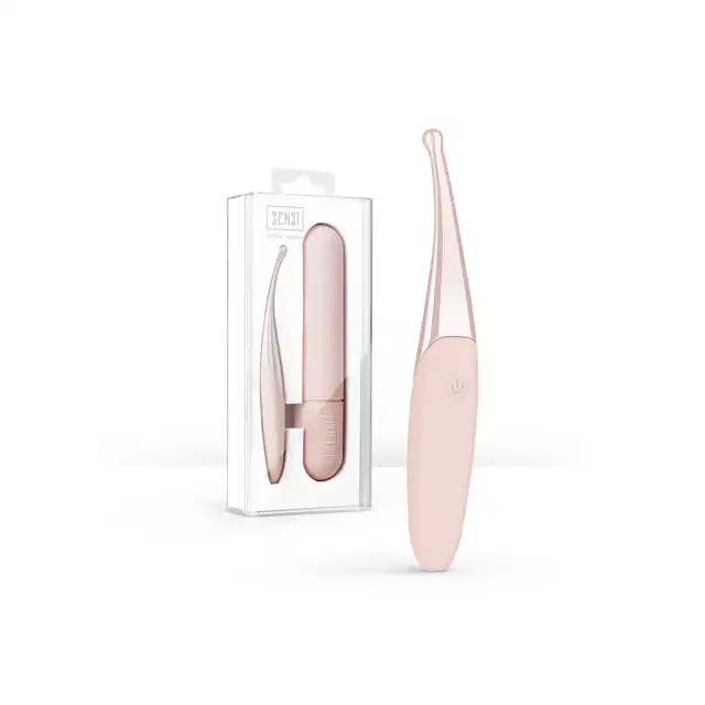 Senzi - Pink Vibrator. Różowy wibrator do punktowej stymulacji miejsc intymnych i całego ciała. 