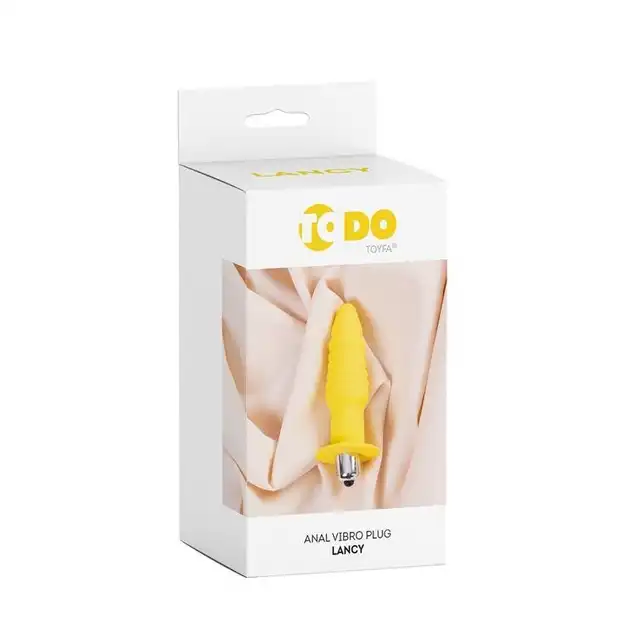 To Do - Anal Vibro Plug Lancy. Niesamowity wibrujący plug analny.  Aksamitna powierzchnia z hipoalergicznego silikonu. 