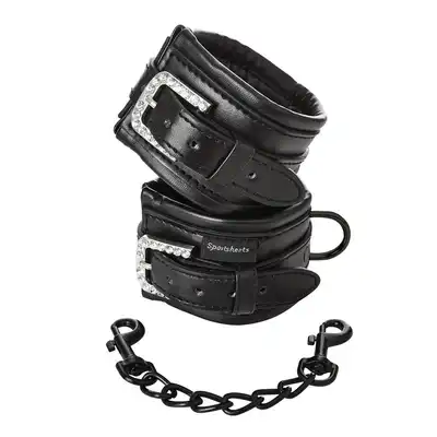 Sportsheets - Bling Cuffs. Błyszczące kajdanki, które możesz nosić nawet jako biżuterię! 
