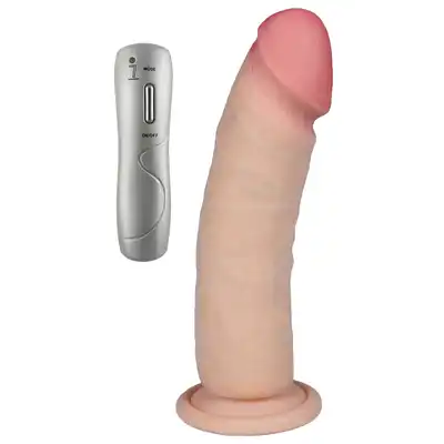 LoveClonex - Boreasz 7". Rotujące, wibrujące dildo - najlepsza cyber skóra. Super okazja, do wyczerpania towaru!