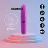 FeelzToys - Ella Lipstick Vibrator Purple. Mini wibrator w kształcie szminki, dyskretna przyjemność i ciche wibracje. Mega sale!