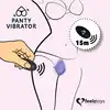 FeelzToys - Panty Vibe Remote Controlled Vibrator Purple. Wibrator do łechtaczki sterowany zdalnie. Najlepsza jakość, pomysłowe opakowanie w formie silikonowej torebeczki. 
