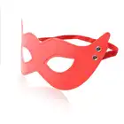 Toyz 4 Lovers - Opened Eye Mask. Czerwona maska z ekoskóry! Świetnie dopasowana do twarzy. 