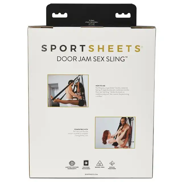 Sportsheets - Door Jam Sex Sling. Niezwykle prosta w obsłudze i wytrzymała sex huśtawka! 