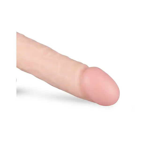 Real Feel - Lewis Realistic Vibrator. Realistyczny wibrator idealnie pasujący do straponów. 22 cm długości. 