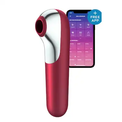 SATISFYER DUAL LOVE AIR PULSE VIBRATOR