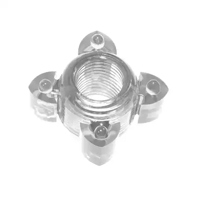 Pierścień-Cockring Rings Screw white