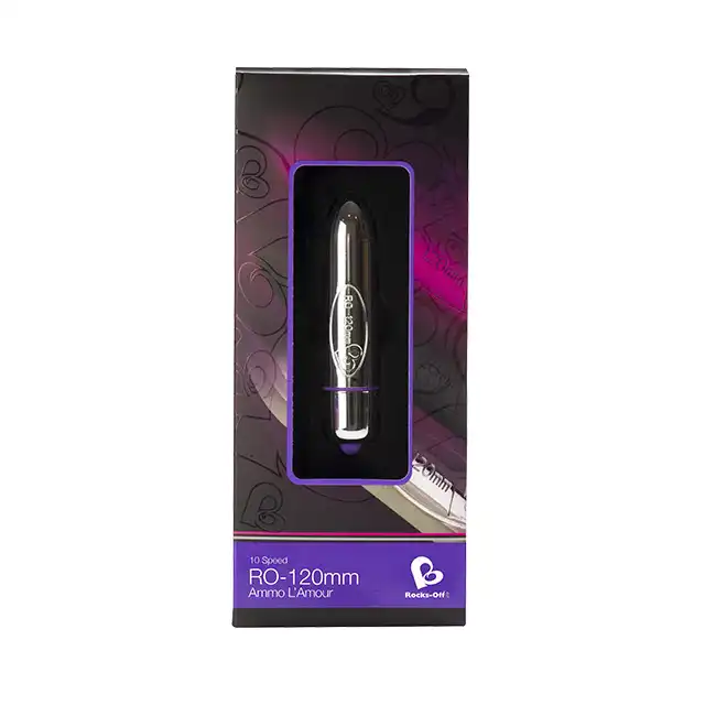 Rocks-Off - 120 mm 10 Speed Vibrator. Niezwykły mini wibrator o 10 prędkościach silnych wibracji.