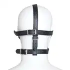 Toyz 4 Lovers - Face Harness. Uprząż na twarz - opaska na oczy i knebel w jednym. Ekoskóra, miękki materiał bezpieczny dla ciała i wygodny. 