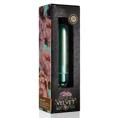 Rocks-Off - Touch of Velvet Aqua Lily. Matowa powłoka, przyjemna w dotyku. Idealne na prezent!