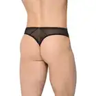 Softline - Mens Thong 4524 rozmiar XL. Zabawne slipy zielone w kratę. 