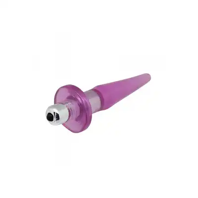 Plug/vibr-ANAL PLUG W/ ON/OFF VIBE
