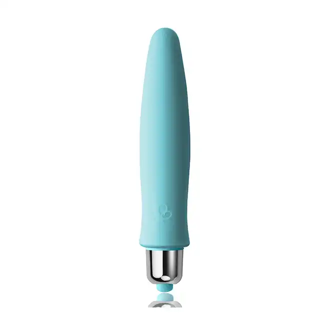 Rocks-Off - Kama Vibrator Teal. Mocny, ultra gładki silikon medyczny. 7 funkcji wibracji!
