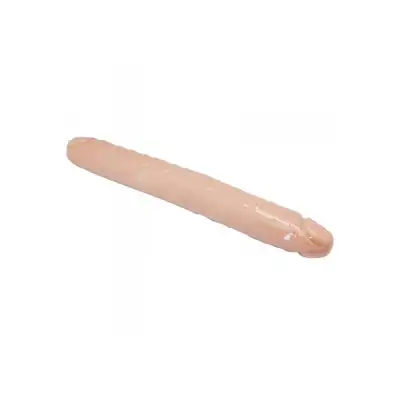 Dildo-SOLID DOUBLE DONG. PREMIUM TPE MATERIAL.