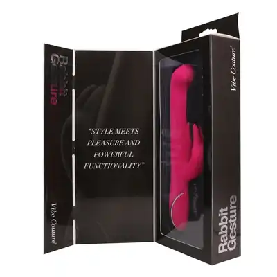 Rabbit Gesture Pink
