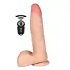 LoveClonex - Herkules  8". Wibrujące dildo - świetny cyberskin. Jeszcze teraz wyjątkowa okazja! Pilot sterowania. Ultra realistyczny, giętki. 