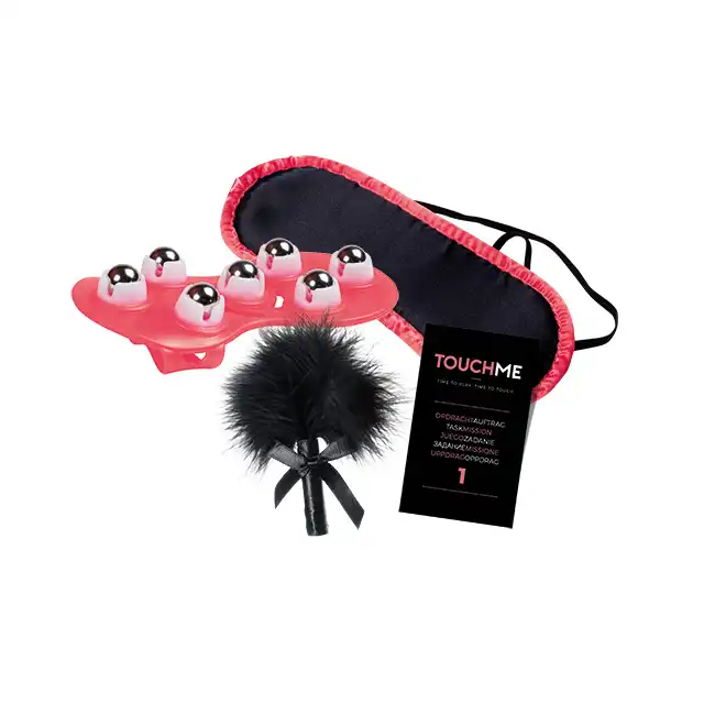 XXXME - TouchME Time to Play, Time to Tease. Erotyczna gra dla par. Uwolnij fantazje! 10 języków, maska, piórko i masażer.  Mega sale!