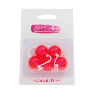 Kulki-JAMMY JELLY ANAL LOVE BALLS PINK