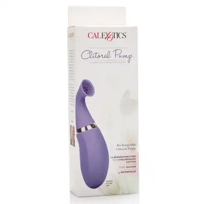 Stymulator-RECHARGEABLE CLITORAL PUMP PURPLE