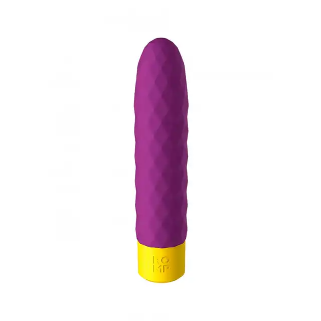 ROMP - Beat. Mini wibrator. 4 tryby silnych wibracji, 6 prędkości, wodoodporność, aksamitny silikon. 15 cm, kompaktowy rozmiar. 