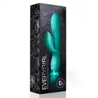 Rocks-Off - Every Girl Rabbit Vibrator. Najlepszy wibrator z króliczkiem, ultra jedwabista powierzchnia, dwa potężne silniki, wodoodporność!