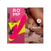 ROMP - Jazz. Wibrator z króliczkiem, klasyczny wzór - innowacyjny model. 4 tryby silnych wibracji, 6 prędkości,wodoodporność, aksamitny silikon. 