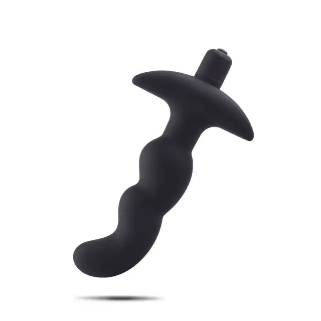 Toyz4Lovers - Black Twist. Wibrujący plug analny, wodoodporny, aksamitnie gładki. 13,5 cm długości, 3,5 cm szerokości. 