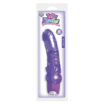 Wibrator-VIBRATING MASSAGER 6 INCH PURPLE