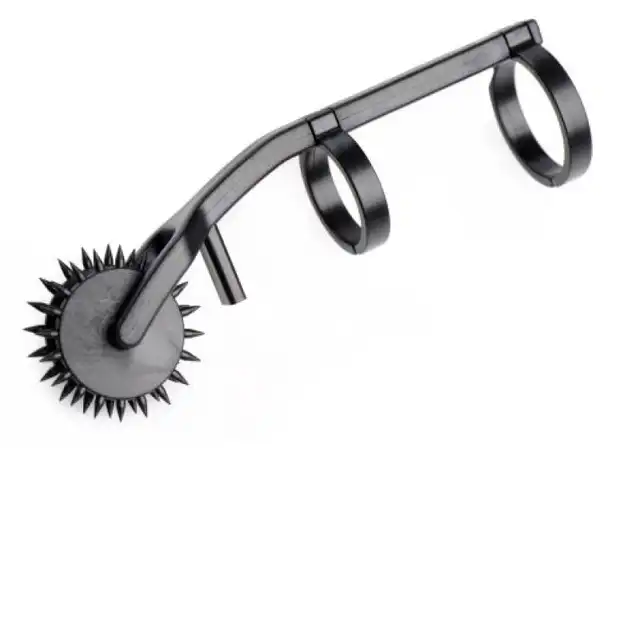 Master Series - Thorn Double Finger Pinwheel. Koło zębate na palec. Akcesoria do zabaw BDSM!