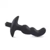 Toyz4Lovers - Black Twist. Wibrujący plug analny, wodoodporny, aksamitnie gładki. 13,5 cm długości, 3,5 cm szerokości. 