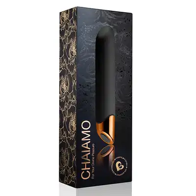 Rocks-Off - Chaiamo Vibrator Black. Potężna siła wibracji, 16 cm dopracowany do perfekcji - ultra gładki silikon medyczny.