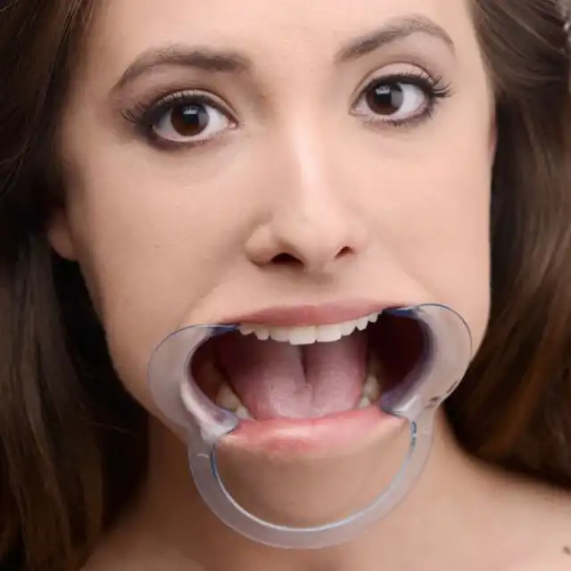 Master Series - Cheek Retractor. Rozpieracz do ust. Ochrona i rozciągnięcie. Idealne do zabaw BDSM.