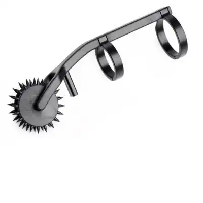 Master Series - Thorn Double Finger Pinwheel. Koło zębate na palec. Akcesoria do zabaw BDSM!