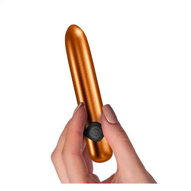 Rocks-Off - Havana 10 Speed Orange Gold. Super silny wibrator z funkcją led i 10 trybami wibracji!
