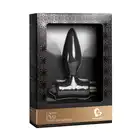 Rocks-Off - Petite Sensations Classic Black. Wibrujący plug analny o owalnej strukturze. Wodoodporny, jedwabiście gładki.
