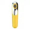 Satisfyer - Dual Love Air Pulse Yellow. Nowoczesny wibrator z funkcją Air Pulse. Sterowanie aplikacją z Satisfyer App!