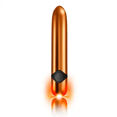 Rocks-Off - Havana 10 Speed Orange Gold. Super silny wibrator z funkcją led i 10 trybami wibracji!