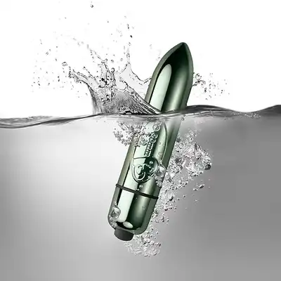 Rocks-Off - 80 mm 1 Speed Vibrator Aqua Blue. Niezwykły mini wibrator - stała prędkość, silna wibracja. 