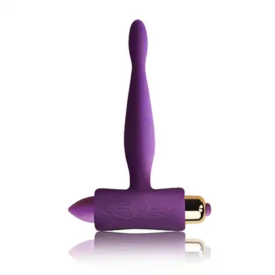 Rocks-Off - Petite Sensations Teazer Purple. Wibrujący plug analny. W pełni wodoodporny, jedwabiście gładki. 