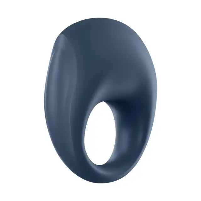 Satisfyer - Strong One Ring. Granatowy silny ring erekcyjny. Idealne dopasowanie, cudowna stymulacja.