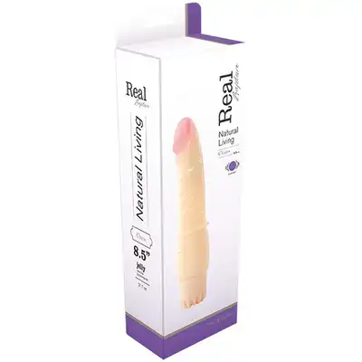 Real Rapture - Chaos Jelly 8,5". 21,7 cm długości, żelowy super wibrator! Łatwa obsługa, hipoalergiczny materiał. Bestseller!