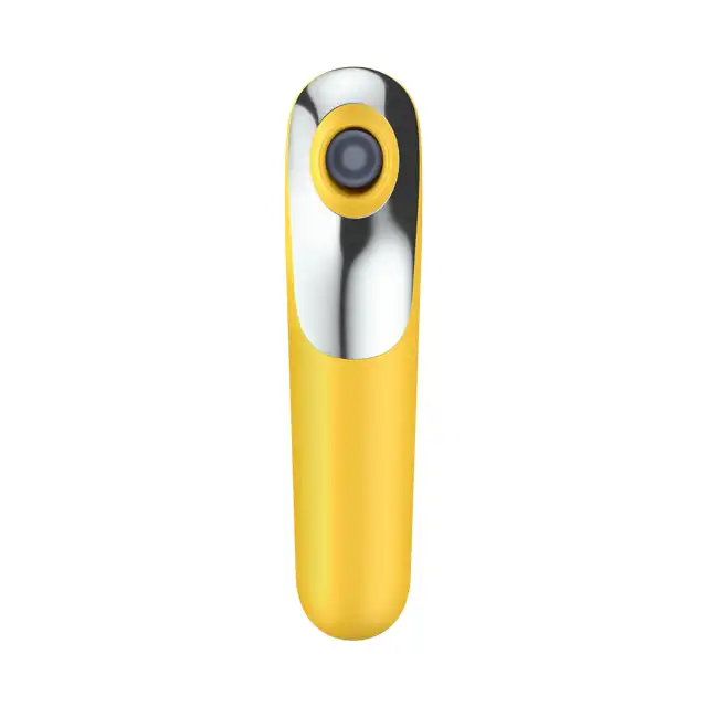 Satisfyer - Dual Love Air Pulse Yellow. Nowoczesny wibrator z funkcją Air Pulse. Sterowanie aplikacją z Satisfyer App!