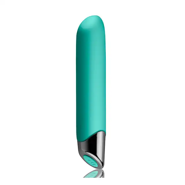 Rocks-Off - Chaiamo Vibrator Teal. Potężna siła wibracji, 16 cm dopracowany do perfekcji - ultra gładki silikon medyczny.