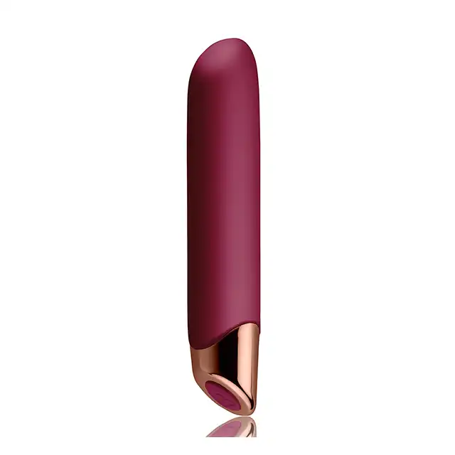 Rocks-Off - Chaiamo Vibrator Burgundy. Potężna siła wibracji, 16 cm dopracowany do perfekcji - ultra gładki silikon medyczny.